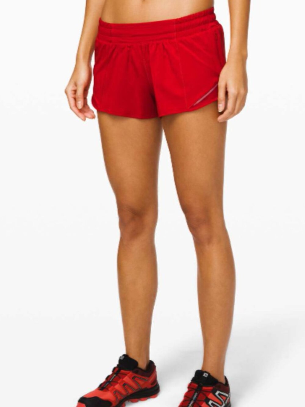 Lululemon Hotty Hot Shorts 2.5" Red Size 6